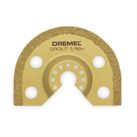 Dremel Carbide Grout Blade, 1/16 In T, For 3DRN2 MM501