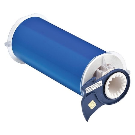 Brady Label Tape Cartridge, Blue, Labels/Roll: Continuous 13554