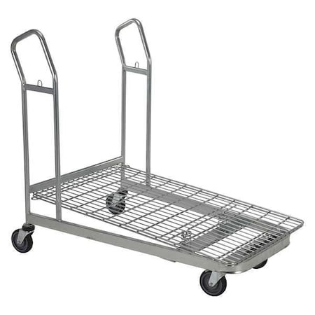 Zoro Select Wire-Sided Platform Truck, 52 In. L WIRE-M