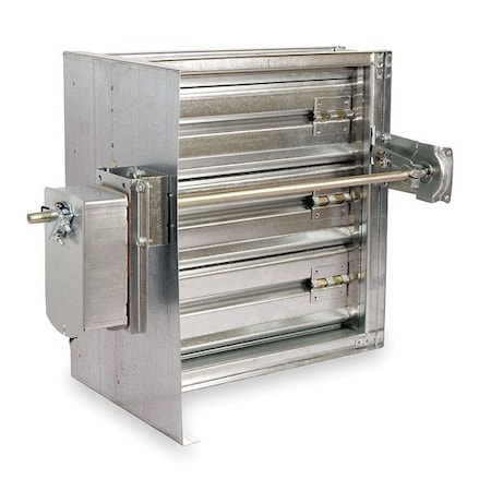 Dayton Square Smoke Damper, Vertical/Horizontal 3HGG3