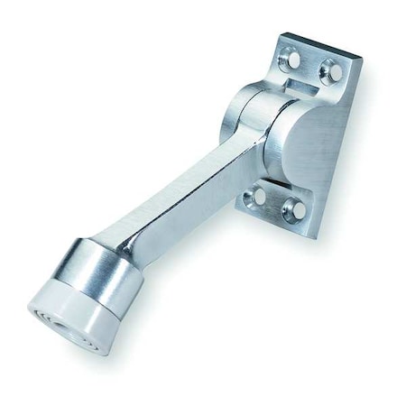 Rockwood Lever Door Holder, Satin Chrme, Cast Brass 461.26D