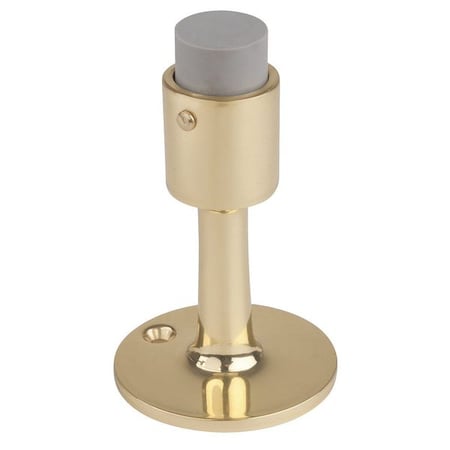 Rockwood Rigid Door Stop, Cast Brass 475.3