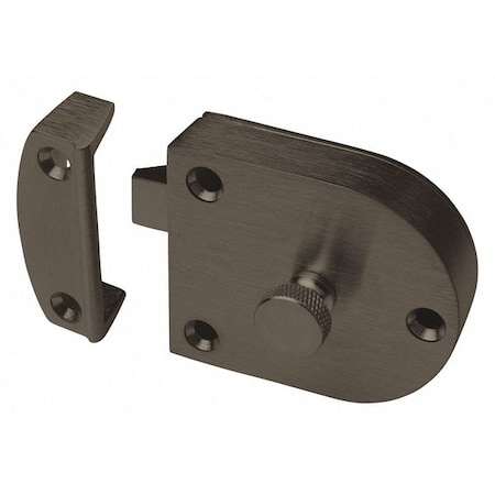 Rockwood Gate Latch, 2-1/16 In W, Oil Rubbed Bronze 602.10B