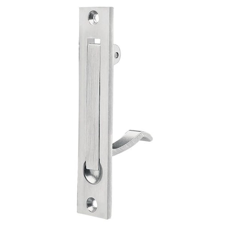 Rockwood Folding Pull Handle, Cast Brass, Chrome, Clips/Fasteners 880.26D