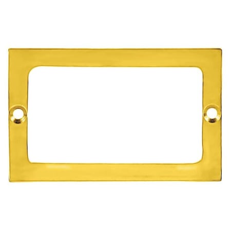 Rockwood Card Holder, Polished Brass 651.3