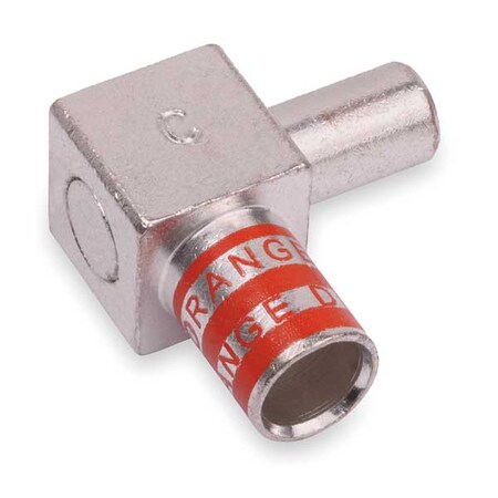 Abb Flag Connector, Male, 3/0 AWG, Orange FLAG30