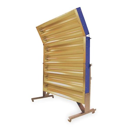 Fostoria Electric Infrared Heater, 1 or 3 Phase, Steel, 38,226 BtuH, 240V AC 11,200 W HP-11-QT