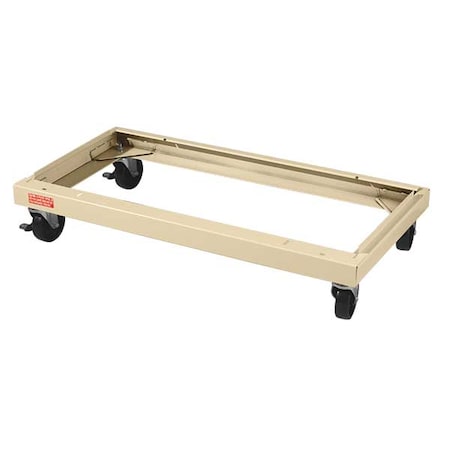 Tennsco Caster Kit, 36 in W x 18 in D, Putty CK18PY | Zoro