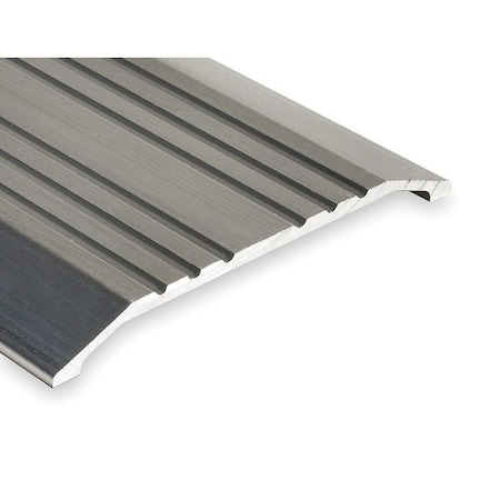 National Guard Saddle Threshold, Fluted Top, 4 ft., Alum 425-4