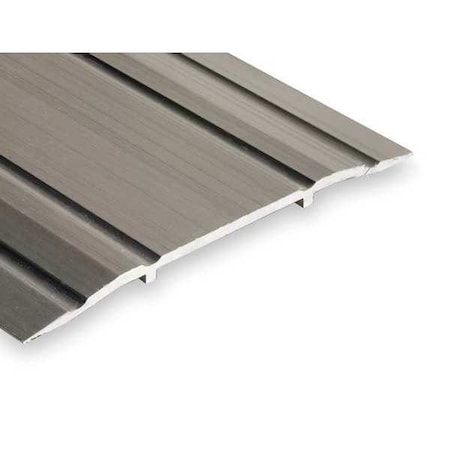 National Guard Saddle Threshold, Fluted Top, 3 ft., Alum 513-3