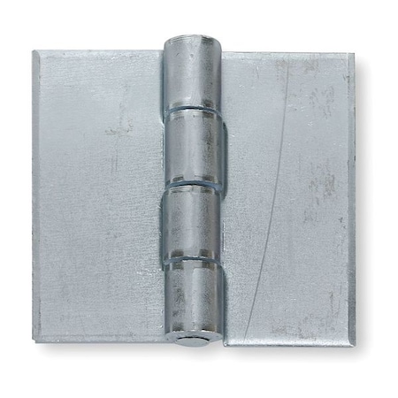 Zoro Select 5 in W x 5 in H zinc plated Door and Butt Hinge 3HTR2