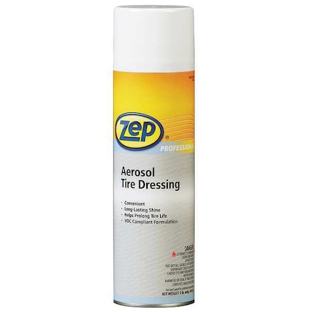 Zep 24 oz Tire Dressing -, -, Aerosol R08401