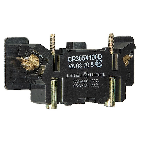 Ge Aux Contact Block, 1NO, Size 00-4 CR305X100D