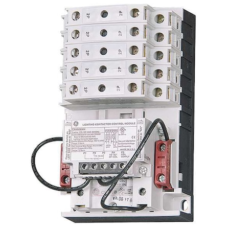 Ge 120VAC Mechanically Held Lighting Contactor 10P 30A CR463MB0NJA