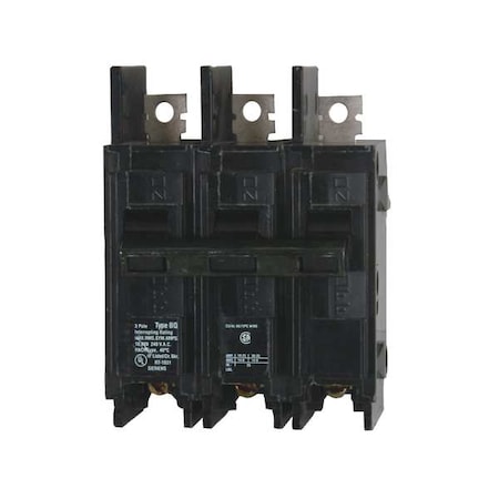 Siemens Miniature Circuit Breaker, BQH Series, 40A, 3 Pole, 240V AC, 22kA at 240V AC BQ3B040H