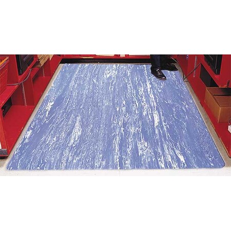 Notrax 5 ft. L x Vinyl Surface With Dense Closed PVC Foam Base, 1/2" Thick 470S3660BU
