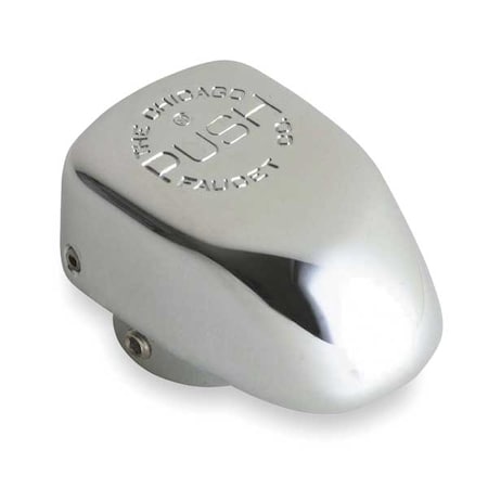 Chicago Faucet Tip-Tap Handle, Cold Index, Brass 335-107KJKCP