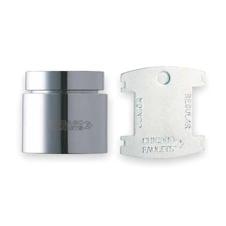 Chicago Faucet Laminar Flow Outlet, Vandal Resistant E36VPJKABCP