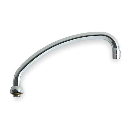 Chicago Faucet Swing Spout, 9 1/2 In L, 2.2 GPM L9JKABCP