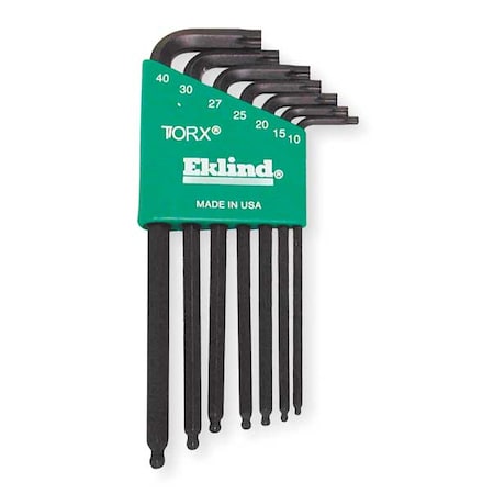 Eklind 7 Piece Torx? L-Shape Torx? Key Set, 10007 10007