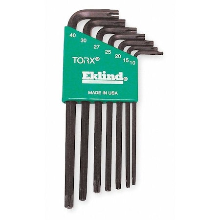 Eklind 7 Piece Torx? L-Shape Torx? Key Set, 10707 10707