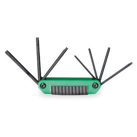 Eklind 7 Piece Torx? Fold-Up Torx? Key Set, 25570 25570