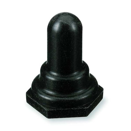Hubbell Wiring Device-Kellems Toggle Switch Boot, Rubber, Black, For ...