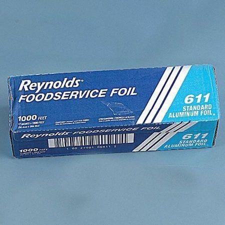 Reynolds Foil Roll, Aluminum, Standard, 1000 ft., 12" 611