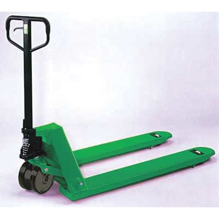 Wesco Pallet Jack, Entry/Exit, Rubber Coated 272778