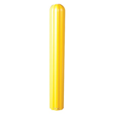 Zoro Select Post Sleeve, 6 In Dia., 56 In H, Yellow 1730