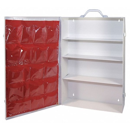 Medique Empty First Aid Cabinet, Metal, White 701MTM