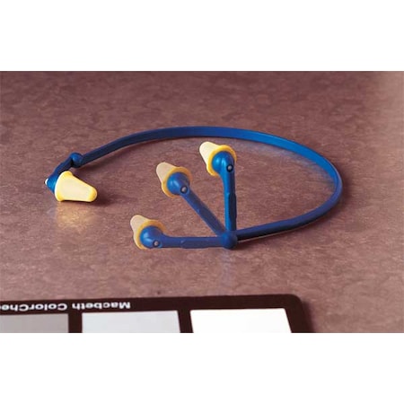 3M E-A-Rflex Reusable Foam Ear Plugs, Pod Shape, 25 dB, Yellow 350-1001