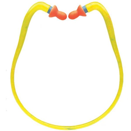 Howard Leight Banded Ear Plugs, Bell, 27dB QB1HYG