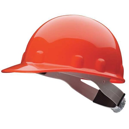 Fibre-Metal Front Brim Hard Hat, Type 1, Class E, Ratchet (8-Point), Orange E2RW03A000