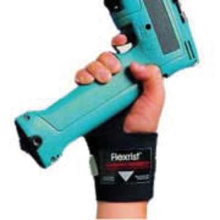 Allegro Industries Wrist Support, neoprene, Single Strap, Ambidextrous, Black, Size XL 7111-02