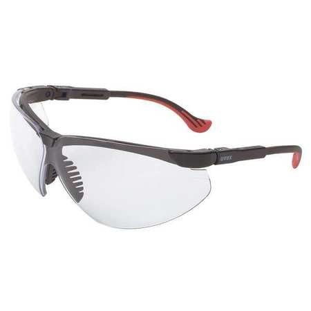 HONEYWELL UVEX Safety Glasses, Wraparound Clear Polycarbonate Lens, Scratch-Resistant S3300