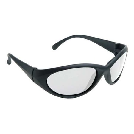 Radians Cobalt, Safety Glasses, Uncoated, Smoke Lens, Black Frame, Full-Frame, Polarized CB01PO1D