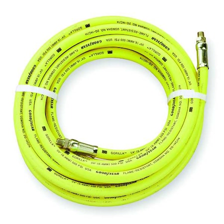 Continental 1/2" x 50 ft Rubber Coupled Multipurpose Air Hose 500 psi YL 20026283
