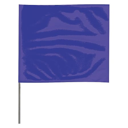 ZORO SELECT Marking Flag, Blue, Blank, Vinyl, PK100 2321B-200