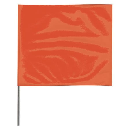 ZORO SELECT Marking Flag, Orange, Blank, Vinyl, PK100 2318O-200