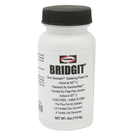 Harris Lead Free Soldering Flux, Paste, 4 oz BRPF4POP