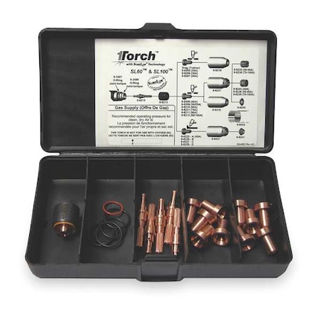 Thermal Dynamics Plasma Torch Consumable Kit, 30 Amps 5-2550