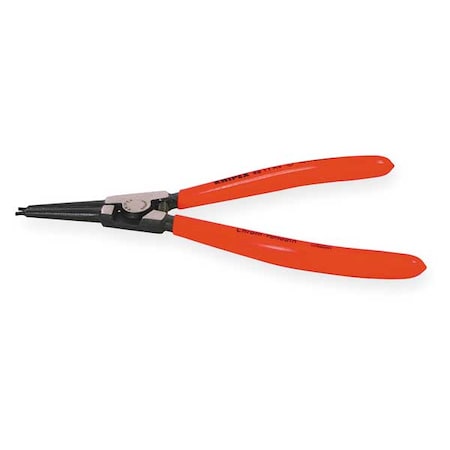 KNIPEX Retaining Ring Pliers, 0.093 In Tip, 0 Deg 46 11 A3 SBA