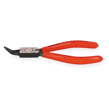 Knipex Retaining Ring Pliers, 0.046In Tip, 45 Deg 44 31 J02 SBA