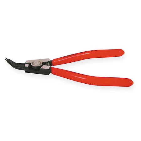 Knipex Retaining Ring Pliers, 0.046In Tip, 45 Deg 46 31 A12 SBA