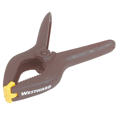 Westward Spring Clamp, 3 In, No-Slip 3KB97