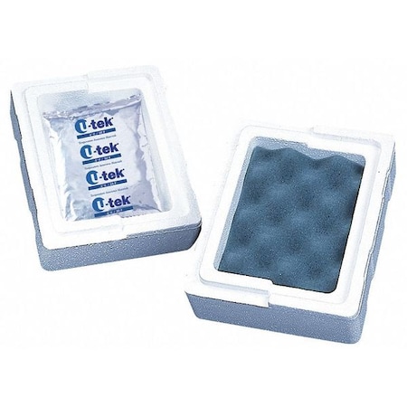 Thermosafe Bottle Shipper, 8 x 6 x 7 In, PK24 440