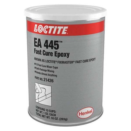 Loctite Epoxy Adhesive, 21426 Series, Gray, Can, 1:01 Mix