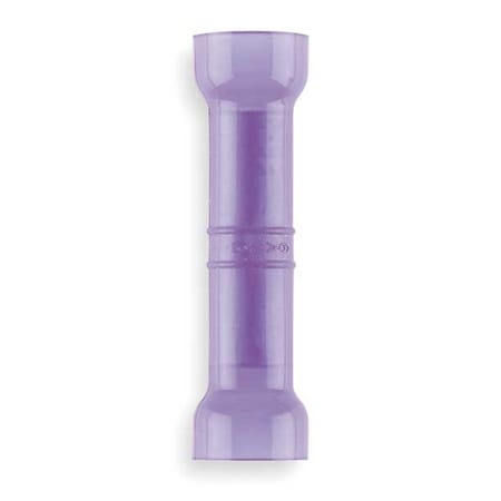 Sta-Kon Butt Splice Wire Connector, 6 AWG Max, Blue, Nylon Insulation, 600 V, 20 PK 2RE6