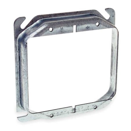 Raco Mud Ring, 2 Gangs, Galvanized Zinc, Square Box Type 769